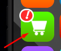 The Shop icon in EMPIRE VI