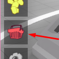 The shopping cart icon in RE:Heads, Please!