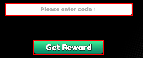 +1 Unlimited World enter codes box and get reward button