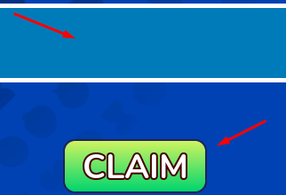 The empty code box and CLAIM button in Grand School Escape