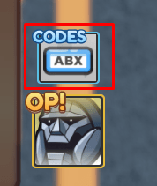 Dalgona Tycoon codes button