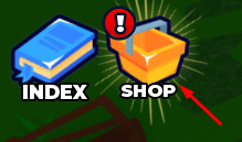 SHOP icon in Catch Dragons To Defend