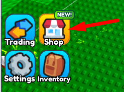 The Shop button in Sneaker RNG