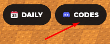 CODES button in Steal an Anime Pack
