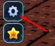 Gear icon in RNG Battles