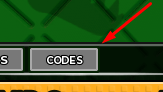 The CODES button in My Dino Life!