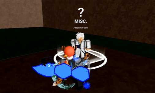 The Ancient Monk in Blox Fruits