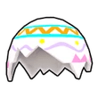 Cracked Egg Helmet in Blox Fruits