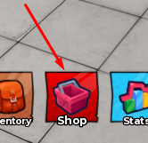 The Shop button in SCP Incremental
