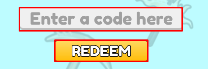 Mine and Jump enter codes box and redeem button
