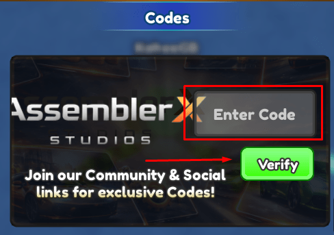 The codes section in Create a Car