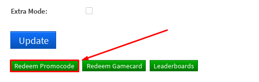 GoingTo2014 redeem promocode button