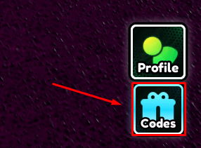 Anime Ascendants codes button