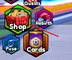 Shop icon in Soccer Champion Simulator