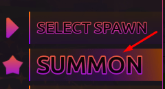 The Summon button in Divine Duality Elemental