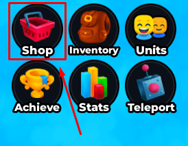 Anime Destroyers shop button