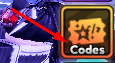 Codes icon in Anime Final Strike