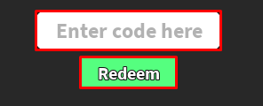Japanese Supermarket Simulator enter codes box and redeem button