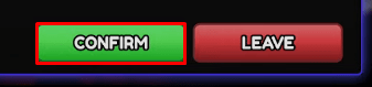 Anime Vanguards Tossing Titan confirm button