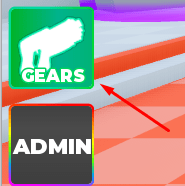 Gears icon in The Floor is Lava