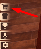 The Shop icon in HROOMS