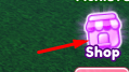 Shop icon in Blox Monsters