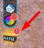 The Rewards icon in Lawless Tycoon