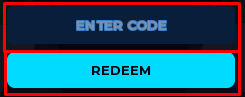 Build A Blue Lock Squad codes section