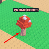 PROMOCODES area in Would You Rather: Outfit Tower