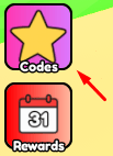 The Codes button in Sleep for UGC