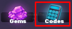 Anime Finals codes button