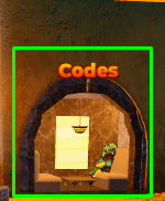 Location of the codes NPC in Saber Unbound