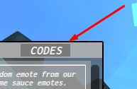 The CODES button in Psych-Out