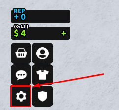 German Voice settings button