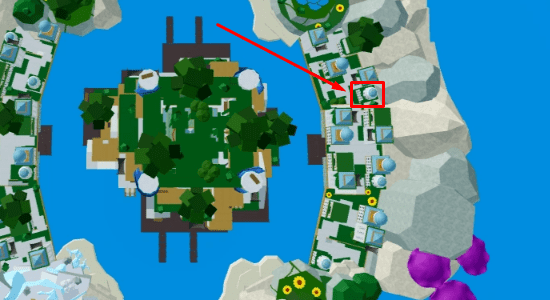 Blox Fruits Shafi guide Tiki Outpost building