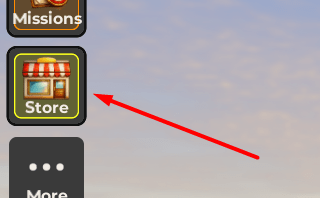 The Store icon in-game in Highway Drifting: Hajwala