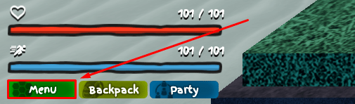 Grand Piece Online menu button