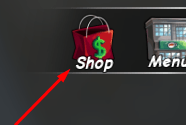 The Shop button in My Cafe