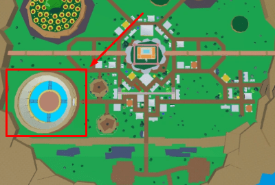 Blox Fruits Colosseum location