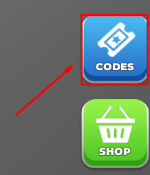 Rainbow Obby codes button