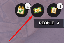 The ticket icon in Ihaw Ihaw