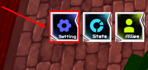 Universal Legacy setting button