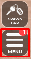 The menu button in Drive World