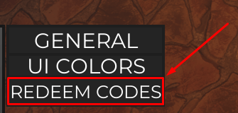 Wave Defense: OVERDRIVE redeem codes button