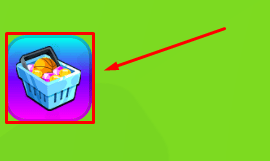 Fishies shopping cart icon