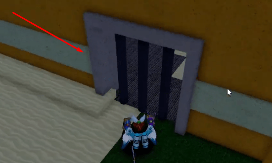Blox Fruits Shafi guide tunnel entrance