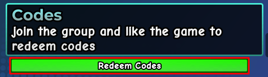 Choose An Ability redeem codes button