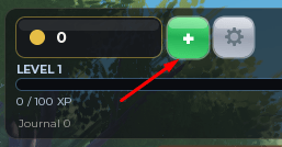 Plus icon in Huss Valley