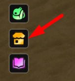 The Shop icon in RNG Hero Squad