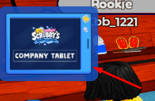 COMPANY TABLET icon in Carpet Cleaning Simulator